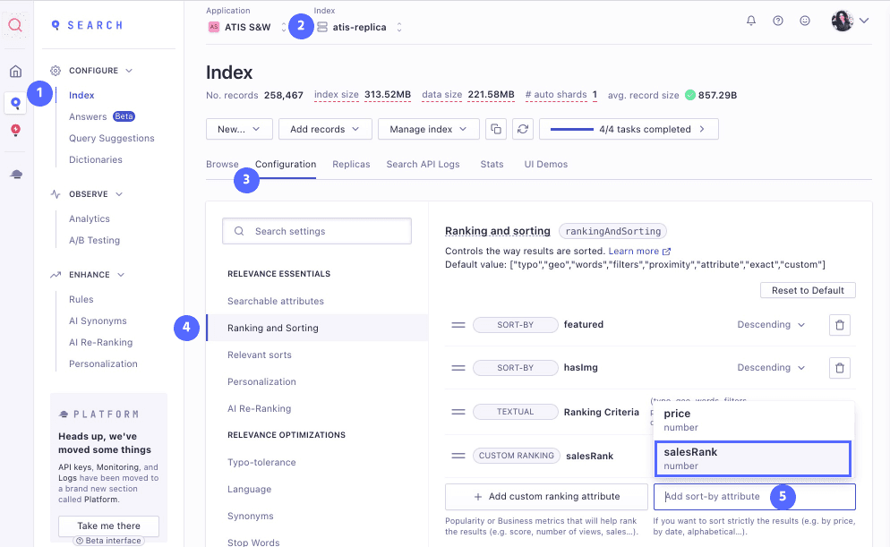Add sort-by attribute