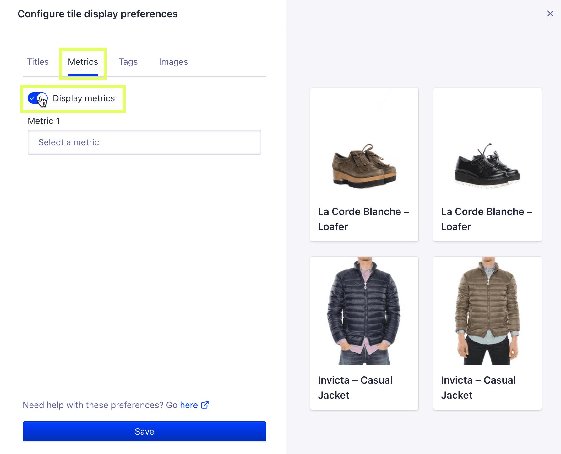 Display Metrics
