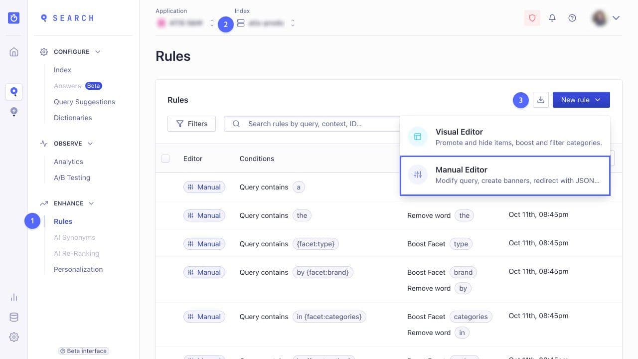 Manual Editor