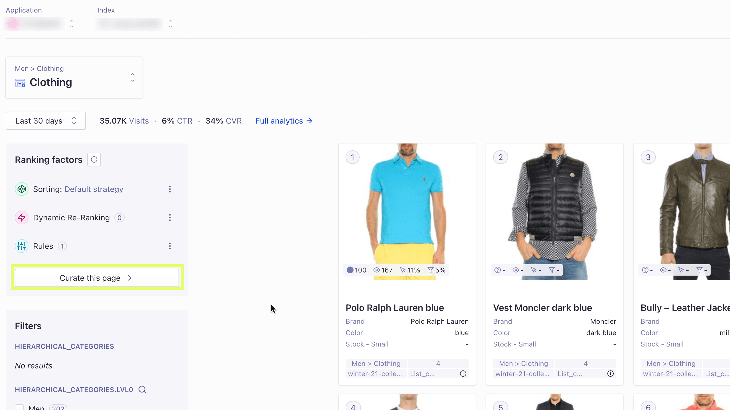 Curate Page